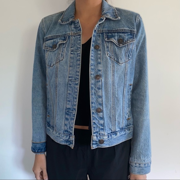 Abercrombie & Fitch Denim Jacket - Medium Wash